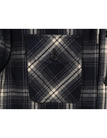 Celine checked cashmere hooded coat,Celine Jacket,Jacket,APPAREL Clothing