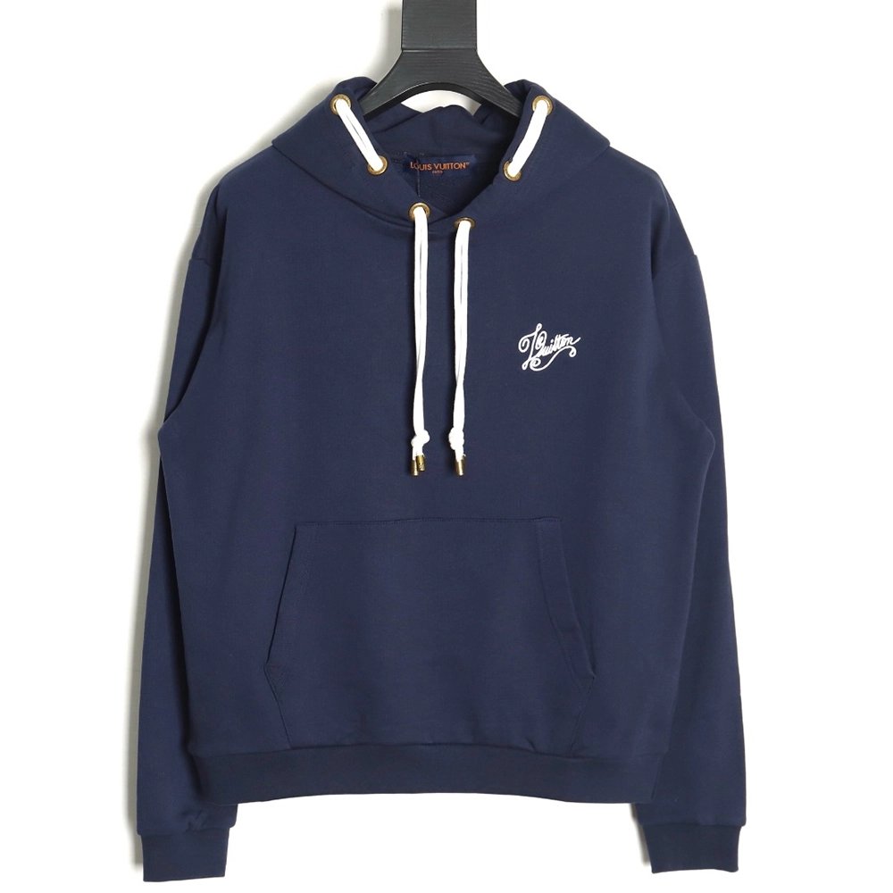 Louis Vuitton Nautical Knot Embroidered Hoodie,Louis Vuitton Hoodie,Hoodie,APPAREL Clothing