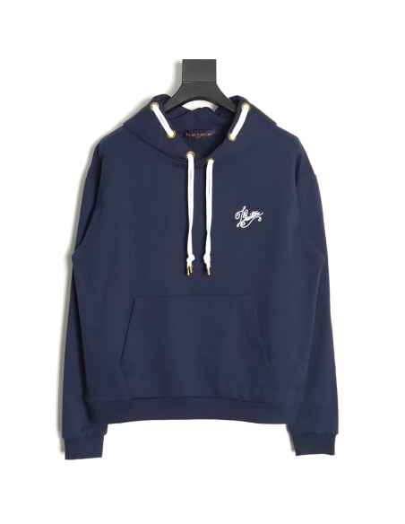 Louis Vuitton Nautical Knot Embroidered Hoodie,Louis Vuitton Hoodie,Hoodie,APPAREL Clothing