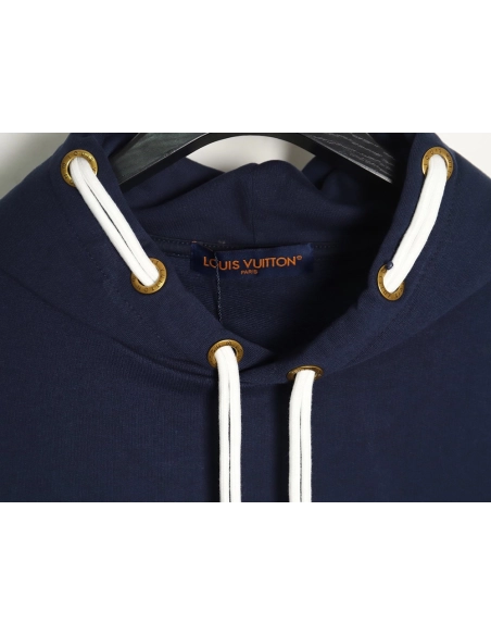 Louis Vuitton Nautical Knot Embroidered Hoodie,Louis Vuitton Hoodie,Hoodie,APPAREL Clothing