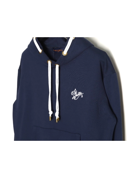 Louis Vuitton Nautical Knot Embroidered Hoodie,Louis Vuitton Hoodie,Hoodie,APPAREL Clothing