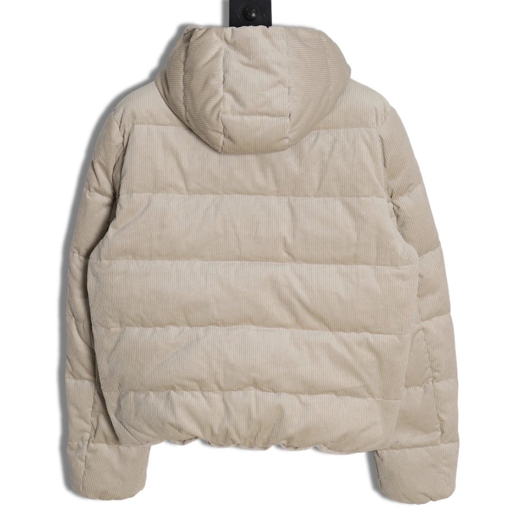 Prada Corduroy Down Jacket,Prada Jacket,Jacket,APPAREL Clothing