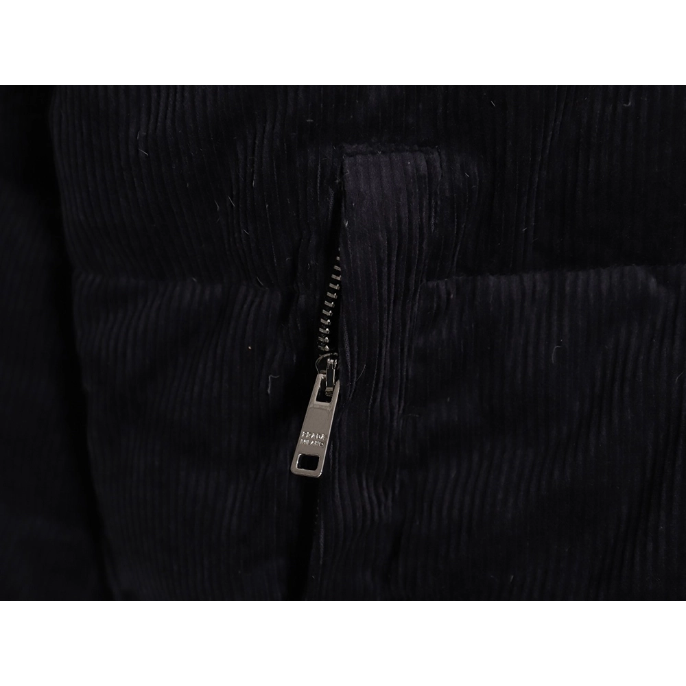 Prada Corduroy Down Jacket,Prada Jacket,Jacket,APPAREL Clothing