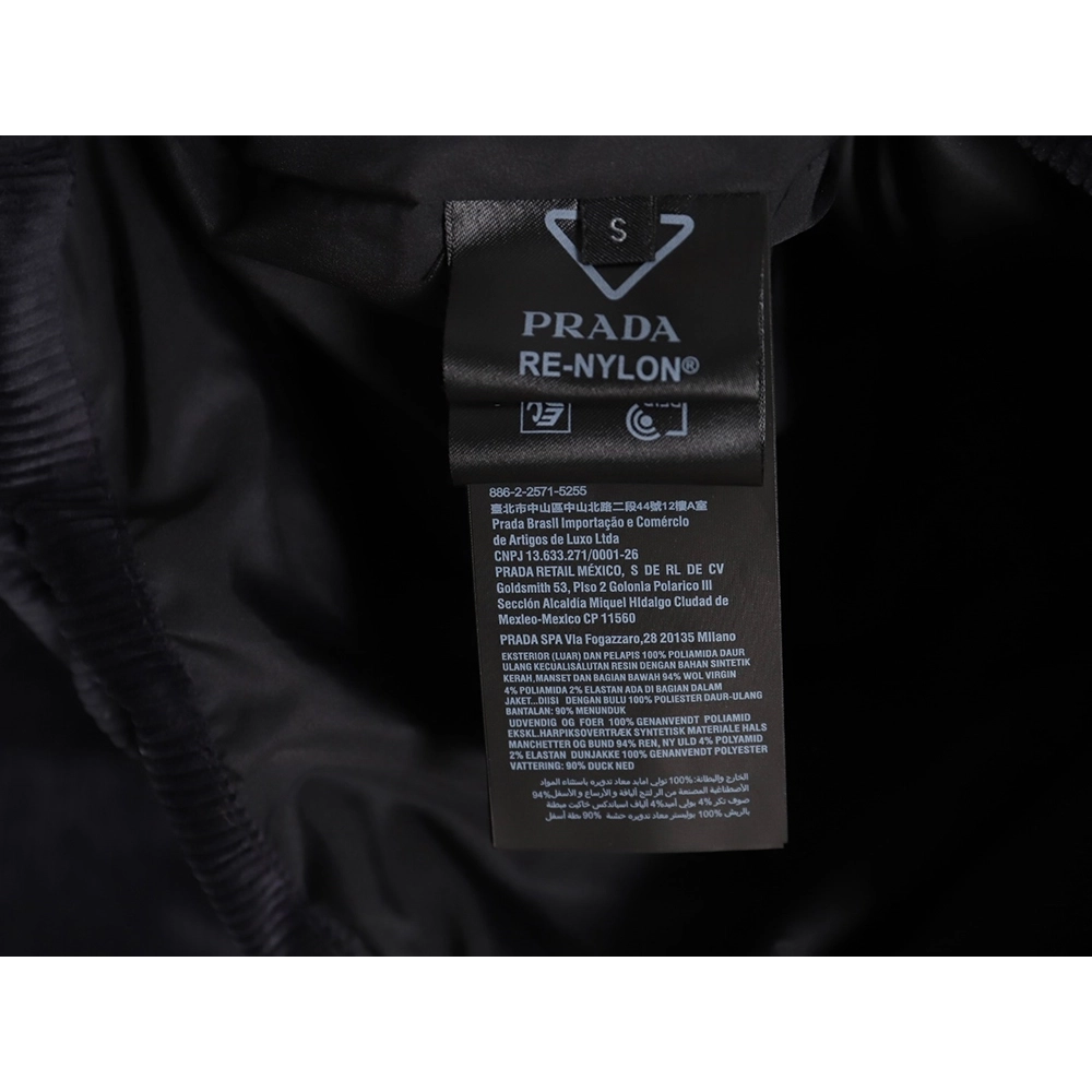 Prada Corduroy Down Jacket,Prada Jacket,Jacket,APPAREL Clothing