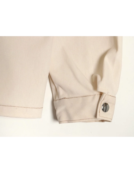 Prada topstitch flocked button denim jacket,Prada Jacket,Jacket,APPAREL Clothing