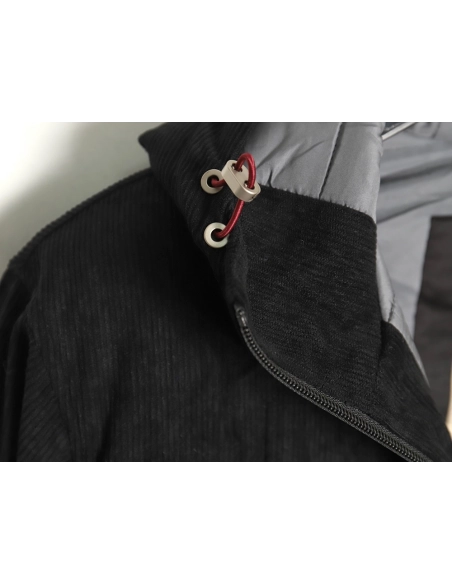 Brunello Cucinelli Corduroy Padded Hooded Jacket,Brunello Cucinelli Jacket,Jacket,APPAREL Clothing