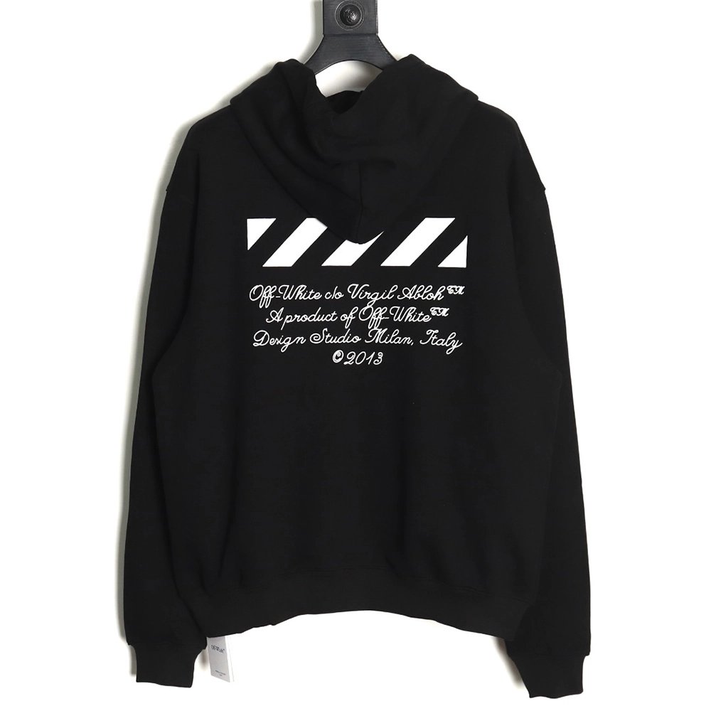 off white number 23 slash letter hoodie,Off White Hoodie,Hoodie,APPAREL Clothing