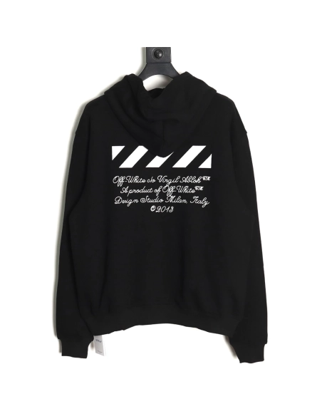 off white number 23 slash letter hoodie,Off White Hoodie,Hoodie,APPAREL Clothing