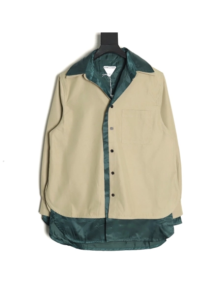Bottega Veneta Fake TwoPiece Shirt,Bottega Veneta Shirt,Shirt,APPAREL Clothing