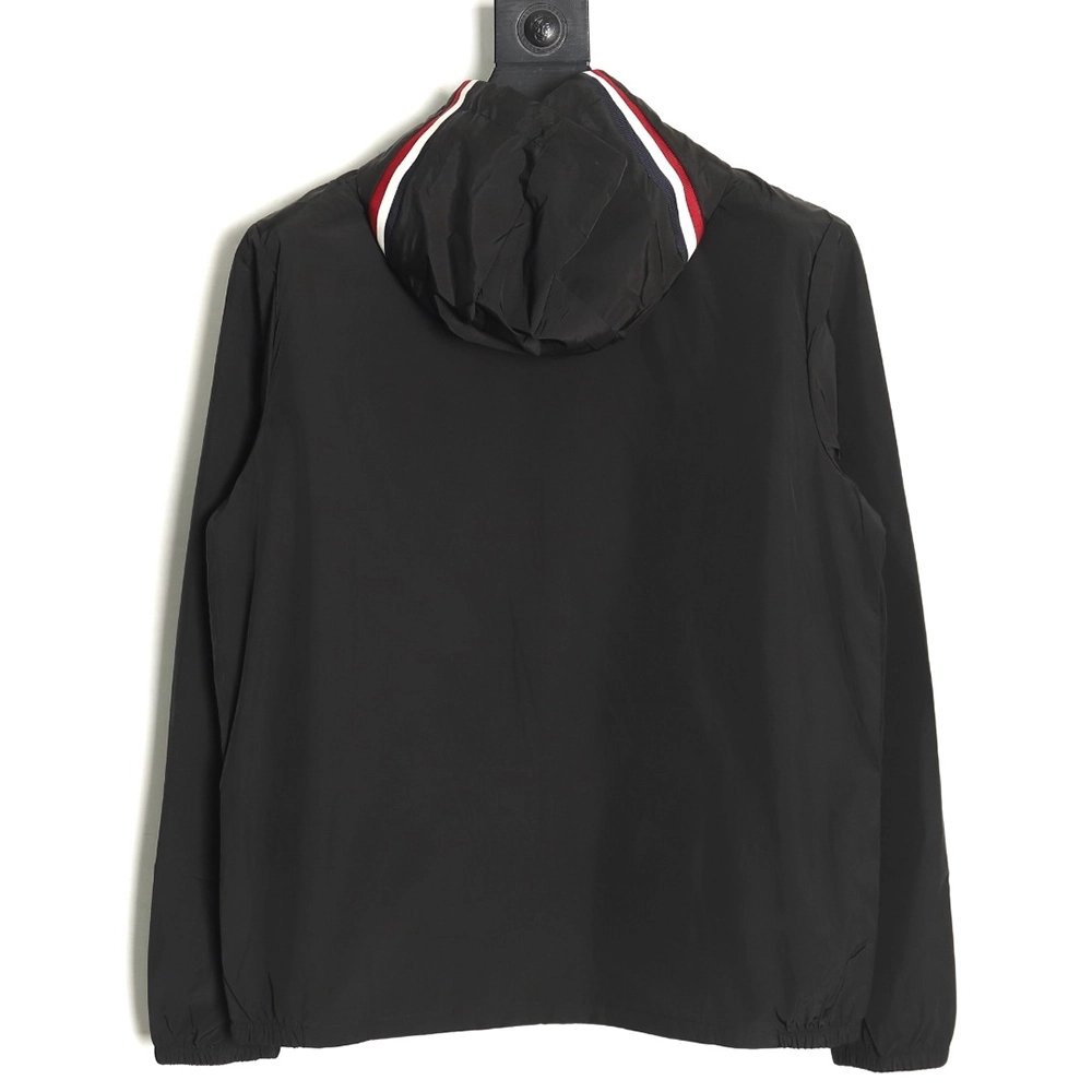 Moncler webbing hooded trench coat,Moncler Jacket,Jacket,APPAREL Clothing
