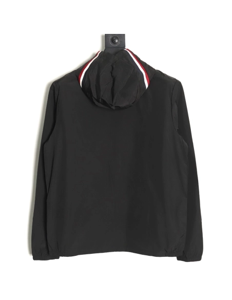 Moncler webbing hooded trench coat,Moncler Jacket,Jacket,APPAREL Clothing