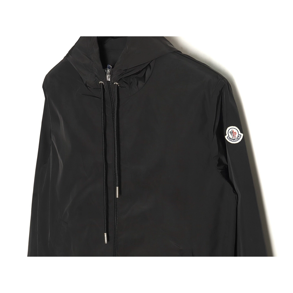 Moncler webbing hooded trench coat,Moncler Jacket,Jacket,APPAREL Clothing