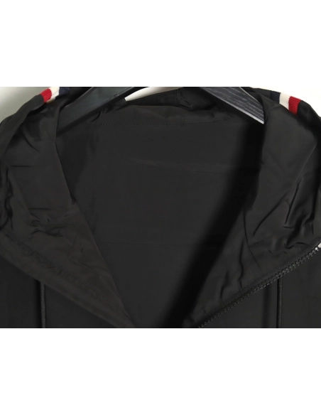 Moncler webbing hooded trench coat,Moncler Jacket,Jacket,APPAREL Clothing