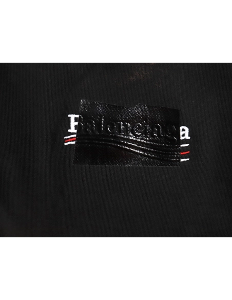 Balenciaga Handpainted lettering embroidered hooded cardigan,Balenciaga Hoodie,Hoodie,APPAREL Clothing