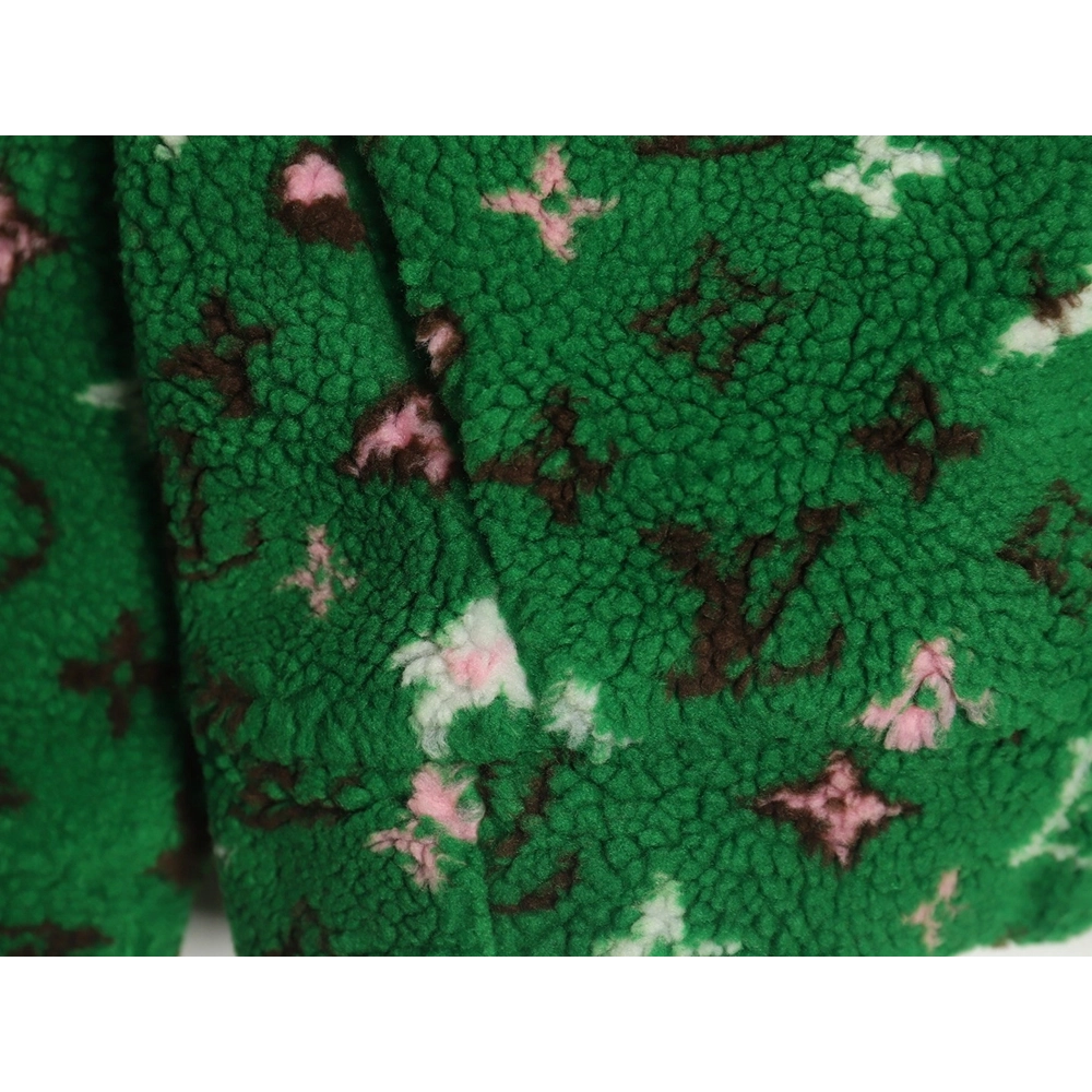 Louis Vuitton stand collar jacquard sherpa jacket,Louis Vuitton Jacket,Jacket,Buy cheap clothing haul France