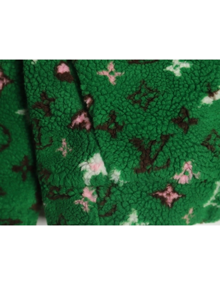 Louis Vuitton stand collar jacquard sherpa jacket,Louis Vuitton Jacket,Jacket,Buy cheap clothing haul France