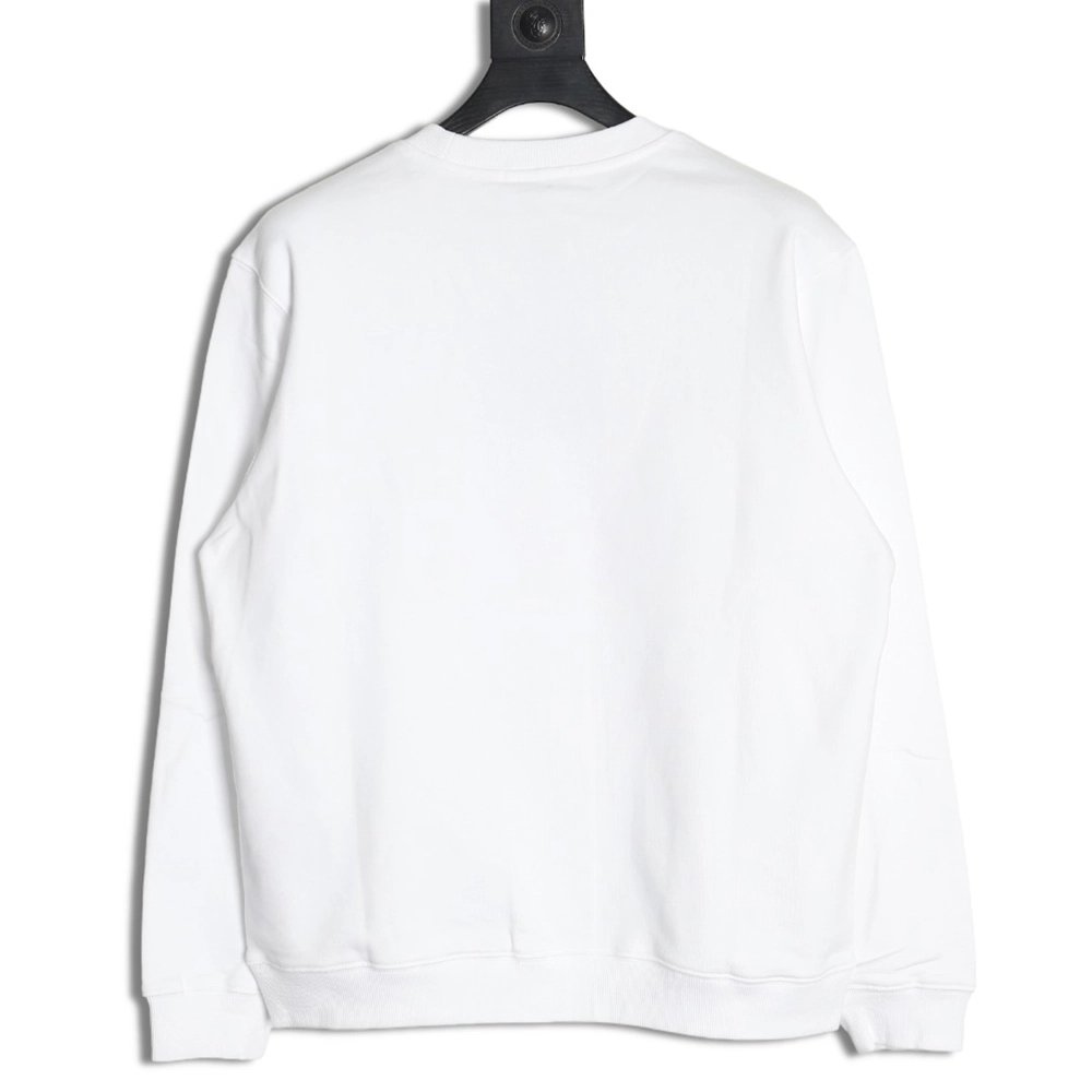 Prada embroidered logo crewneck sweatshirt,Prada Sweatshirt,Sweatshirt,Buy cheap clothing haul France