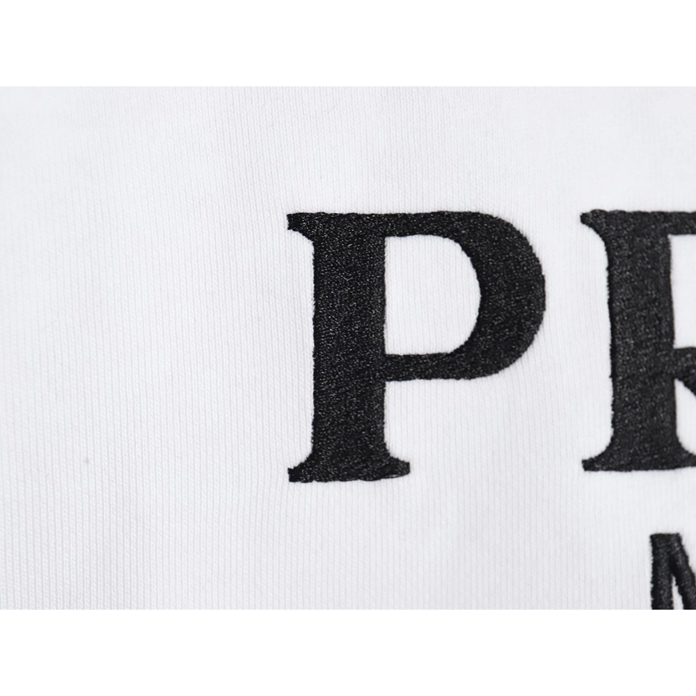 Prada embroidered logo crewneck sweatshirt,Prada Sweatshirt,Sweatshirt,Buy cheap clothing haul France