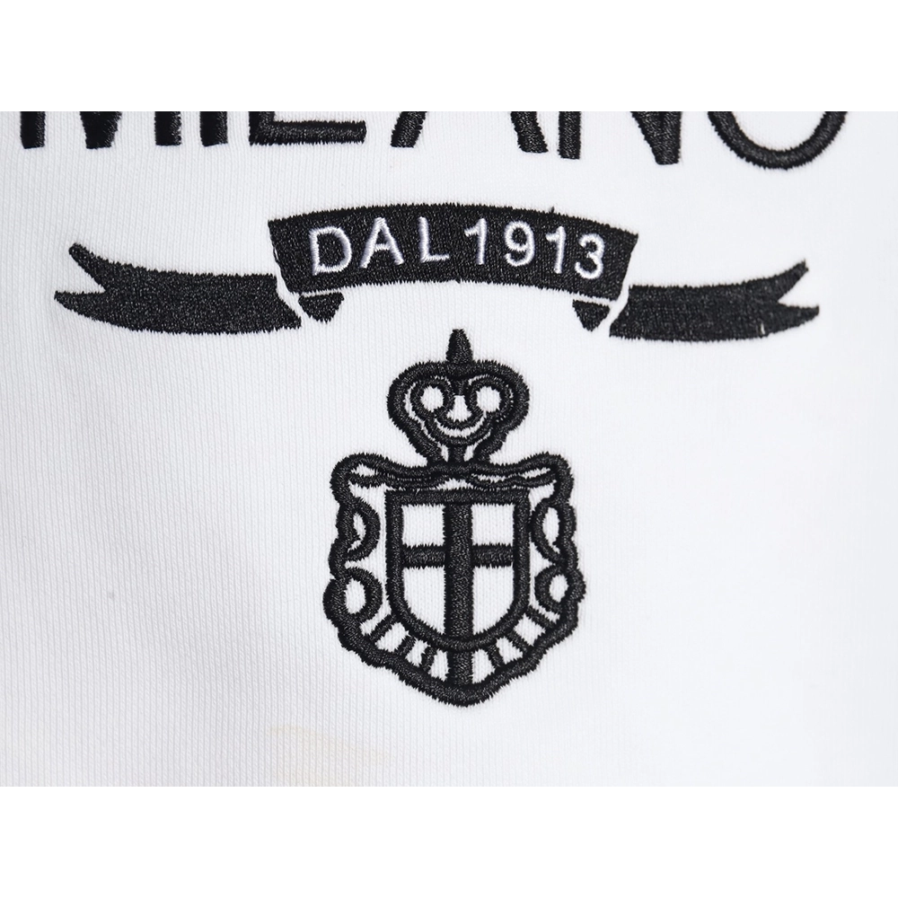 Prada embroidered logo crewneck sweatshirt,Prada Sweatshirt,Sweatshirt,Buy cheap clothing haul France