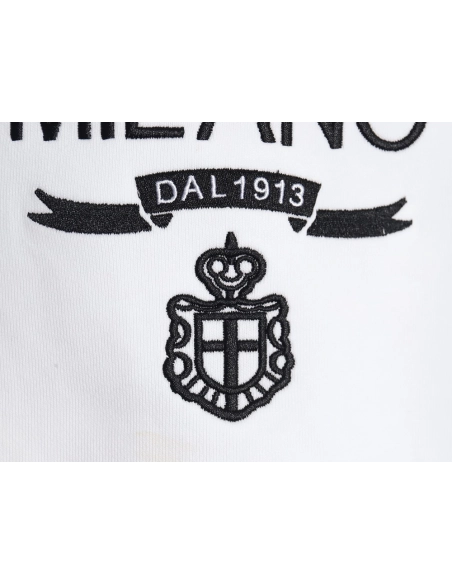 Prada embroidered logo crewneck sweatshirt,Prada Sweatshirt,Sweatshirt,Buy cheap clothing haul France
