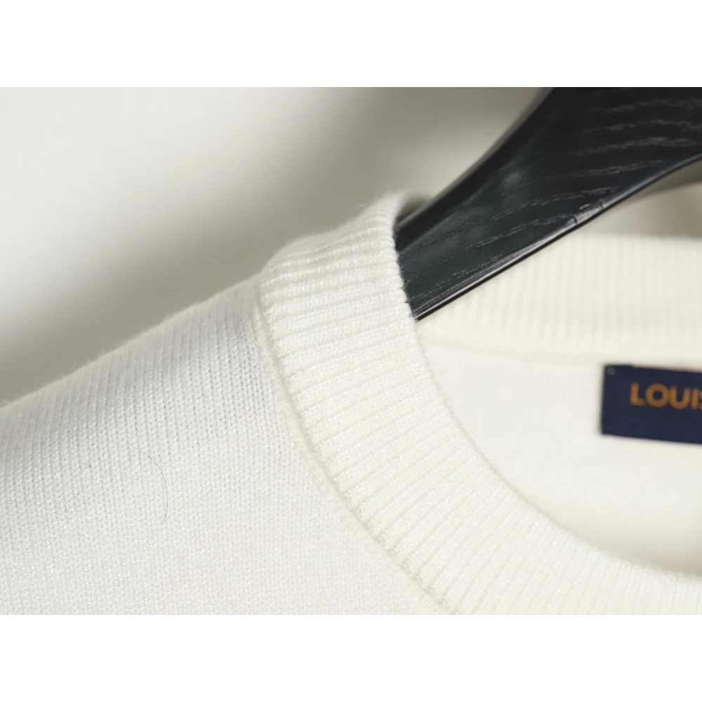 Louis Vuitton jacquard love knitted longsleeved sweater,Louis Vuitton Sweatshirt,Sweatshirt,Buy cheap clothing haul France