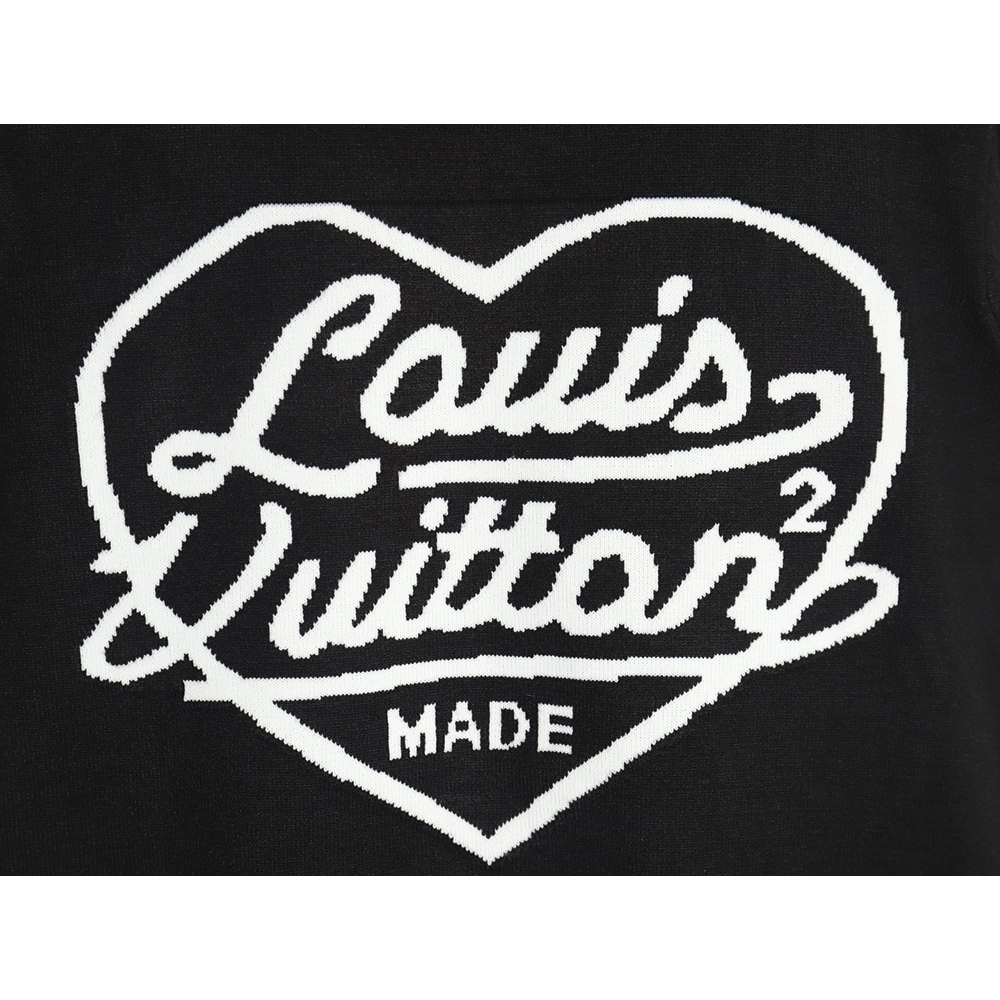 Louis Vuitton jacquard love knitted longsleeved sweater,Louis Vuitton Sweatshirt,Sweatshirt,Buy cheap clothing haul France
