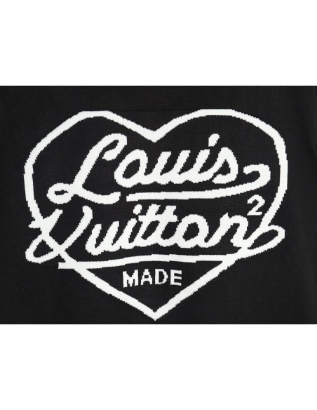 Louis Vuitton jacquard love knitted longsleeved sweater,Louis Vuitton Sweatshirt,Sweatshirt,Buy cheap clothing haul France