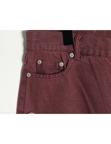 Stussy Black Eight Embroidered Washed Jeans,Stussy Jeans,CASUAL PANTS,Buy cheap clothing haul France