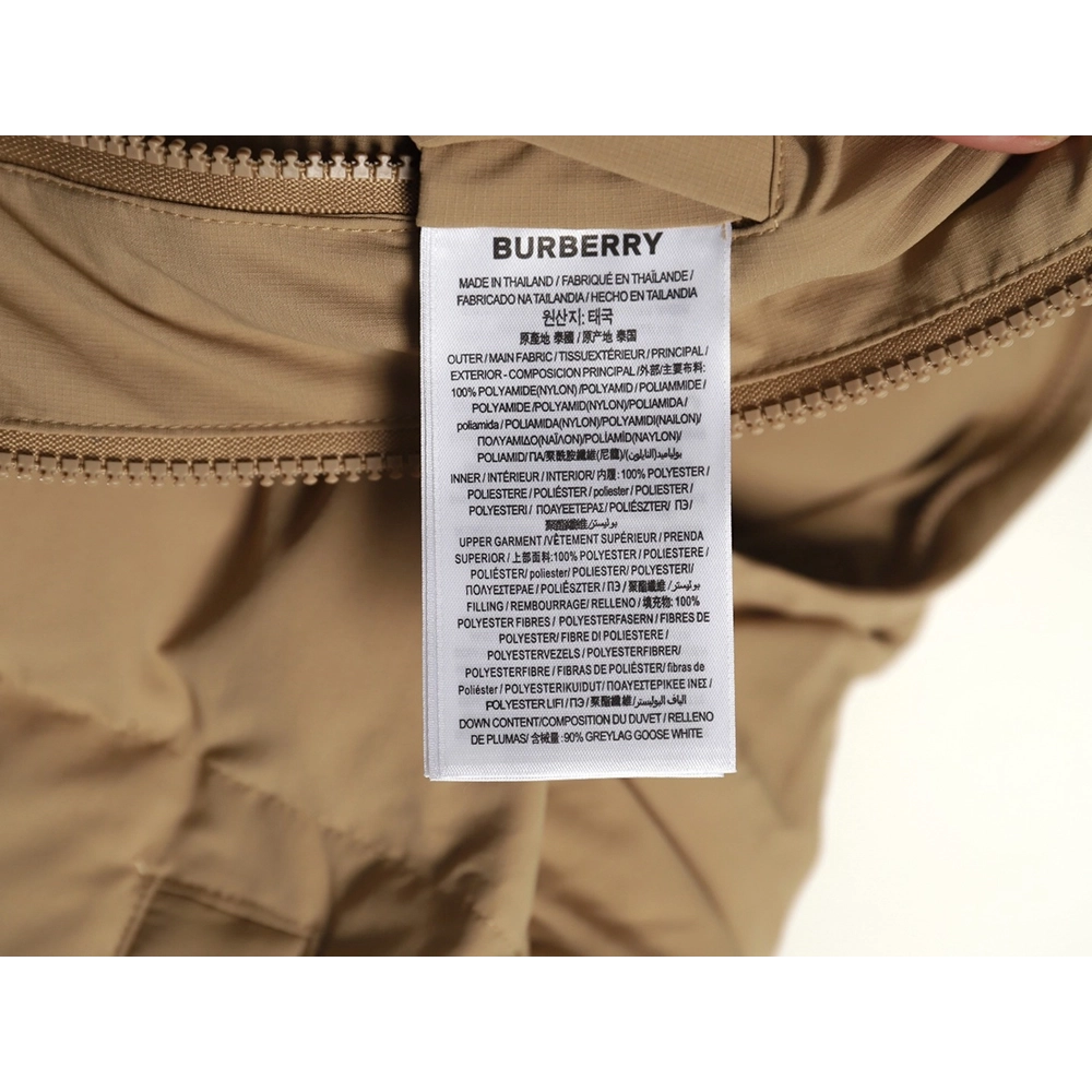 Burberry armband embroidery detachable hood down jacket,Burberry Jacket,Jacket,Buy cheap clothing haul France