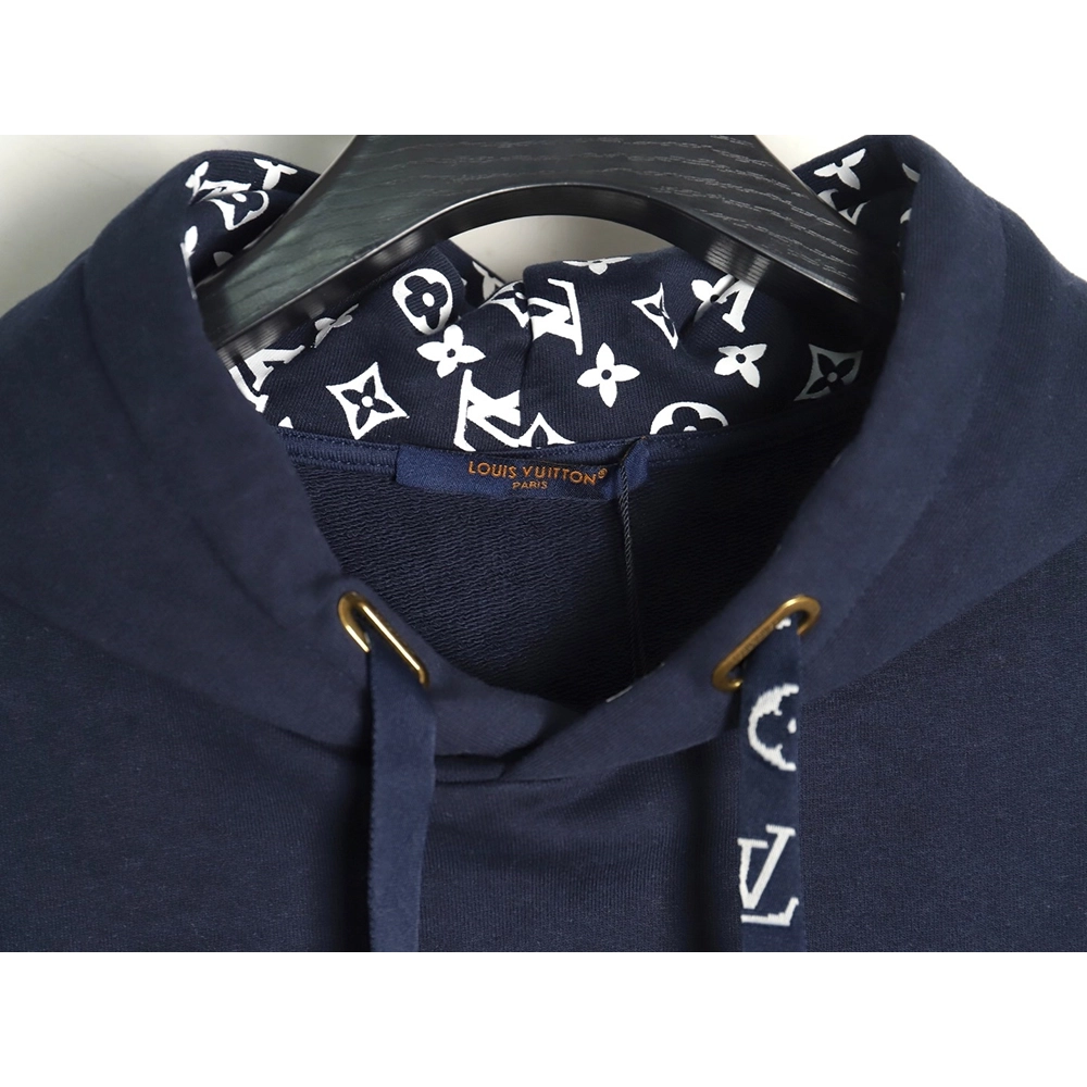 Louis Vuitton small logo hat print drawstring hoodie,Louis Vuitton Hoodie,Hoodie,Buy cheap clothing haul France