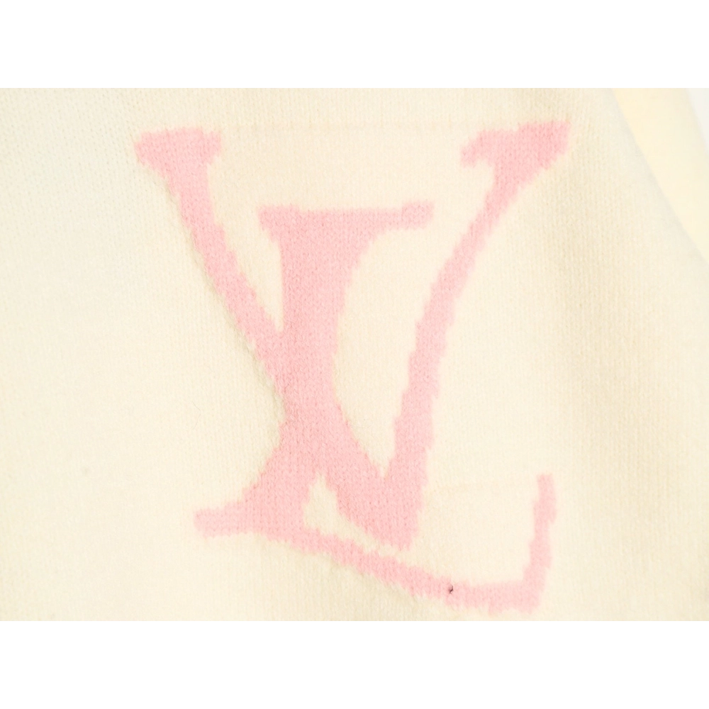 Louis Vuitton jacquard lettering crew neck sweater,Louis Vuitton Sweatshirt,Sweatshirt,Buy cheap clothing haul France