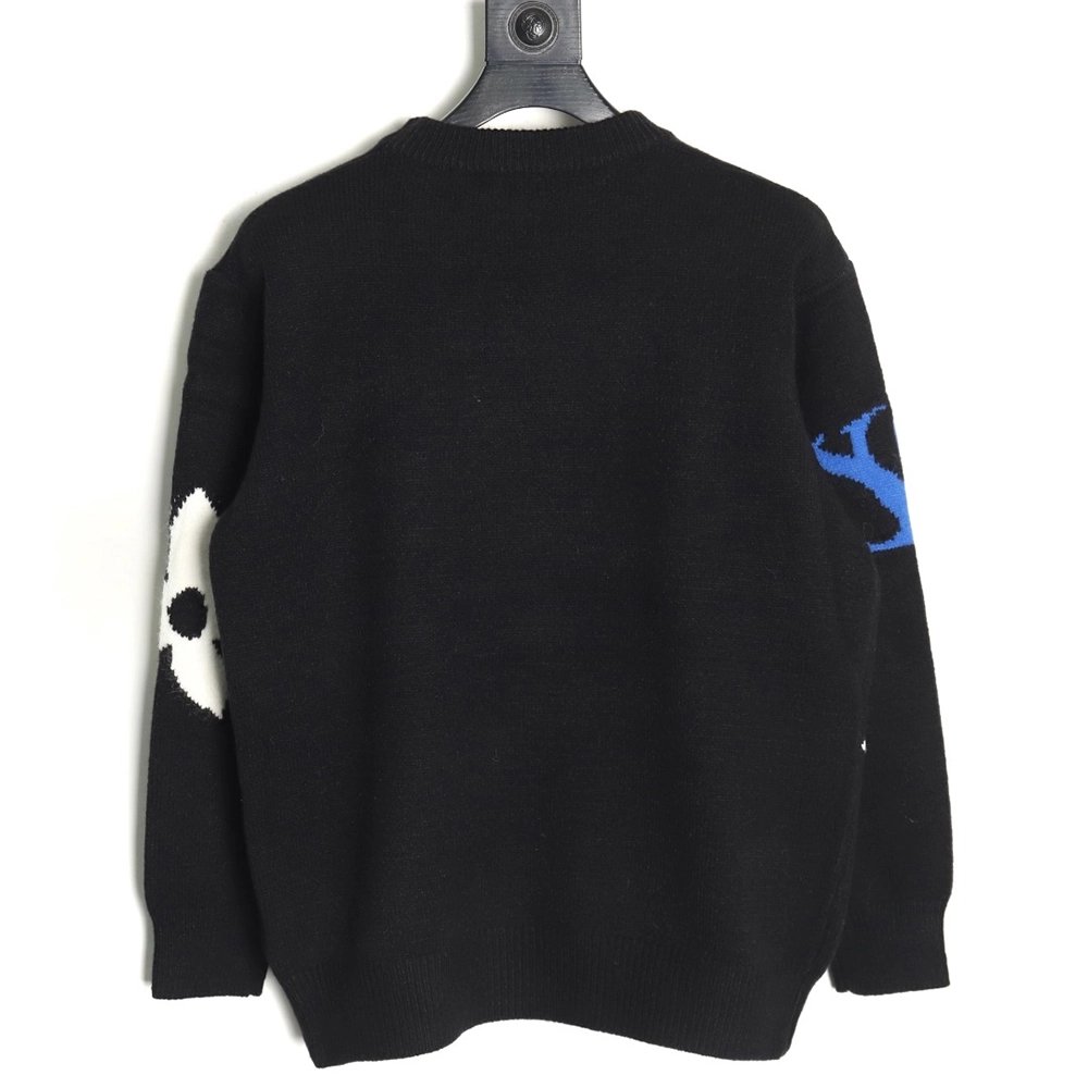 Louis Vuitton jacquard lettering crew neck sweater,Louis Vuitton Sweatshirt,Sweatshirt,Buy cheap clothing haul France