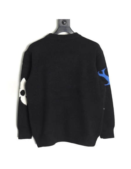 Louis Vuitton jacquard lettering crew neck sweater,Louis Vuitton Sweatshirt,Sweatshirt,Buy cheap clothing haul France