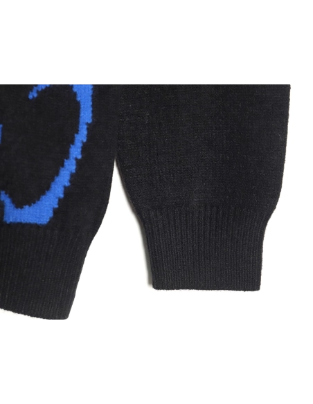 Louis Vuitton jacquard lettering crew neck sweater,Louis Vuitton Sweatshirt,Sweatshirt,Buy cheap clothing haul France