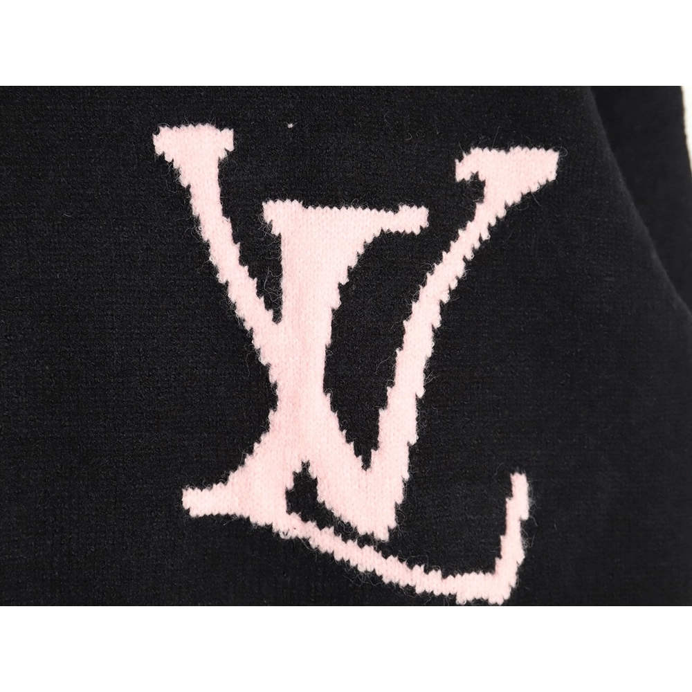 Louis Vuitton jacquard lettering crew neck sweater,Louis Vuitton Sweatshirt,Sweatshirt,Buy cheap clothing haul France