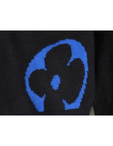 Louis Vuitton jacquard lettering crew neck sweater,Louis Vuitton Sweatshirt,Sweatshirt,Buy cheap clothing haul France