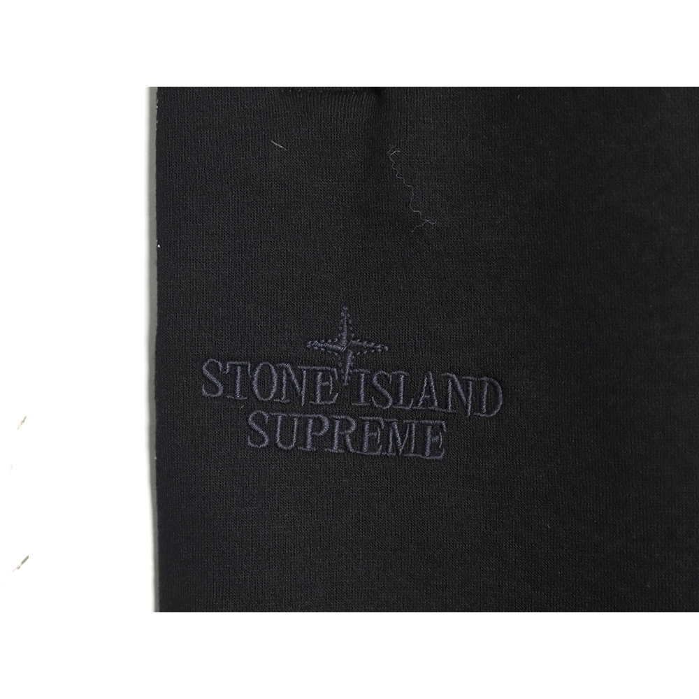 Supreme Week12 Stone Island Joint Hooded Fleece Sweatpants,Stone Island Sweatshirt,Sweatshirt,Buy cheap clothing haul France