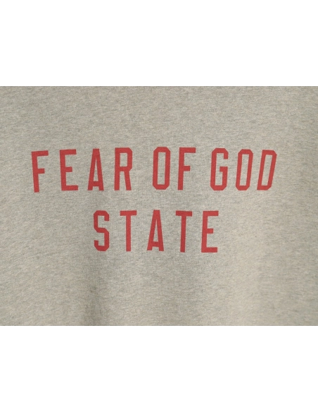 Fear of God lettering print longsleeved hooded sweatshirt,Fear of God Sweatshirt,Sweatshirt,Buy cheap clothing haul France