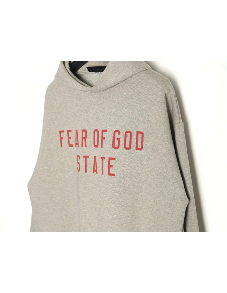 Fear of God lettering print longsleeved hooded sweatshirt,Fear of God Sweatshirt,Sweatshirt,Buy cheap clothing haul France