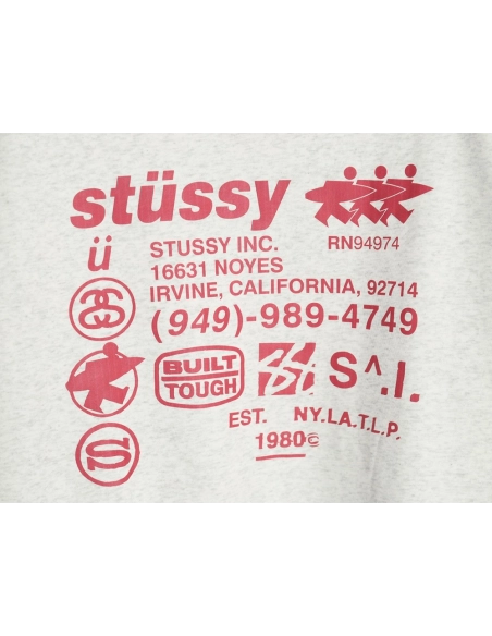 Stussy cobranded elements Logo plus velvet hooded zipper jacket,Stussy Sweatshirt,Sweatshirt,Buy cheap clothing haul France