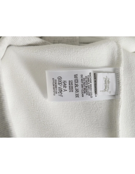 Stussy cobranded elements Logo plus velvet hooded zipper jacket,Stussy Sweatshirt,Sweatshirt,Buy cheap clothing haul France