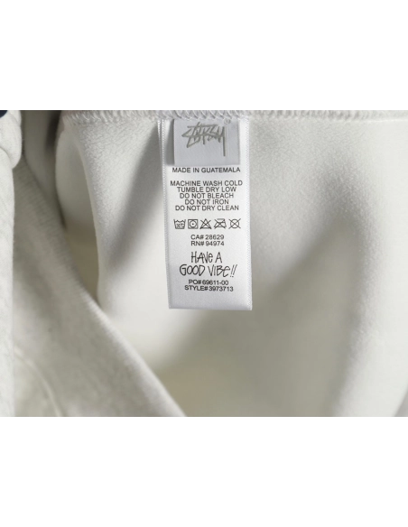 Stussy cobranded elements Logo plus velvet hooded zipper jacket,Stussy Sweatshirt,Sweatshirt,Buy cheap clothing haul France