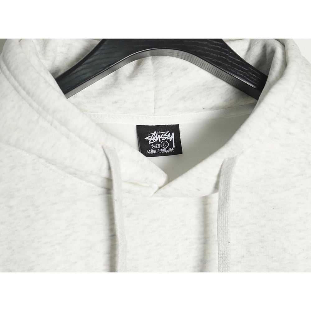 Stussy cobranded elements Logo plus velvet hooded zipper jacket,Stussy Sweatshirt,Sweatshirt,Buy cheap clothing haul France