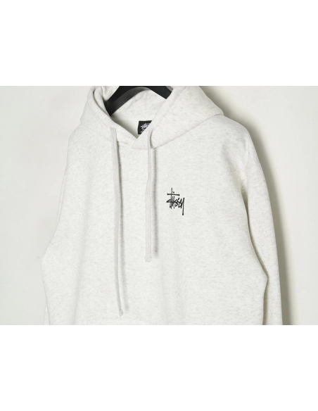 Stussy cobranded elements Logo plus velvet hooded zipper jacket,Stussy Sweatshirt,Sweatshirt,Buy cheap clothing haul France