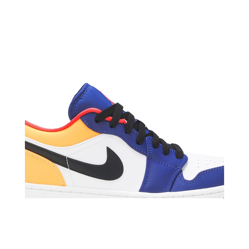 AIR JORDAN 1 LOW WHITE DEEP ROYAL BLUE 553558 123,AIR JORDAN 1 LOW,Air Jordan