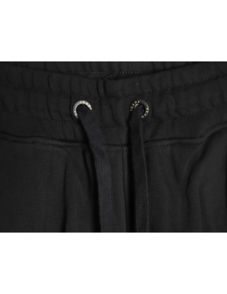Prada obscure embroidered logo thickened fleece sweatpants,Prada Sweatpants,CASUAL PANTS,Buy cheap clothing haul France