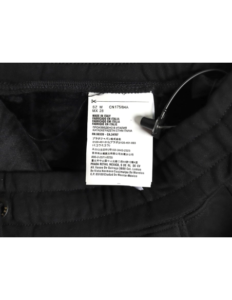 Prada obscure embroidered logo thickened fleece sweatpants,Prada Sweatpants,CASUAL PANTS,Buy cheap clothing haul France