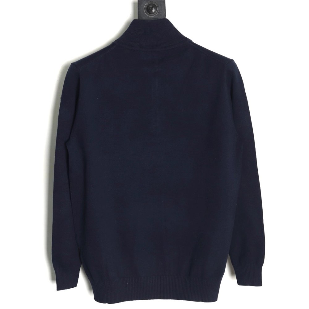 Ralph Lauren classic warhorse logo embroidery halfzip knitted sweater,Ralph Lauren Sweatshirt,Sweatshirt,Buy cheap clothing haul