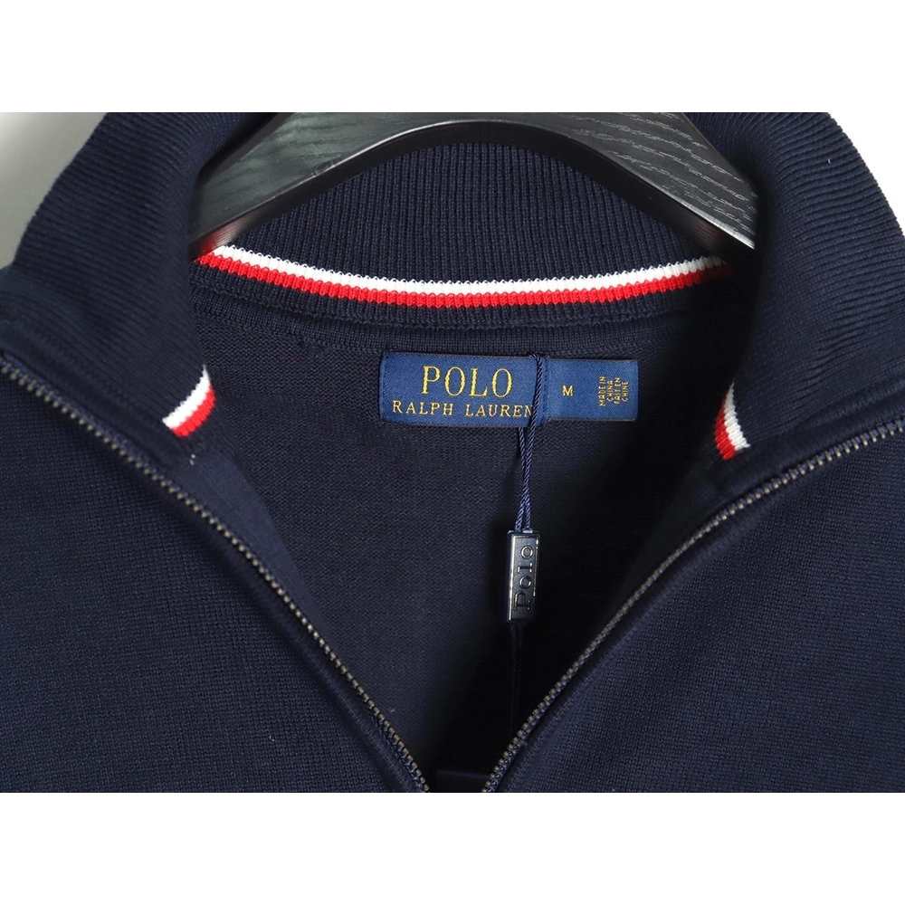 Ralph Lauren classic warhorse logo embroidery halfzip knitted sweater,Ralph Lauren Sweatshirt,Sweatshirt,Buy cheap clothing haul