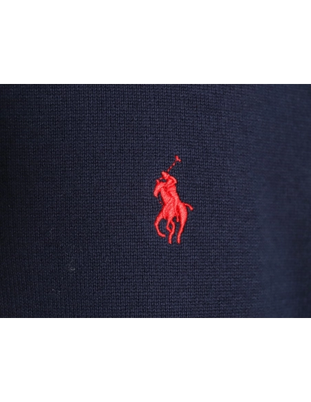 Ralph Lauren classic warhorse logo embroidery halfzip knitted sweater,Ralph Lauren Sweatshirt,Sweatshirt,Buy cheap clothing haul